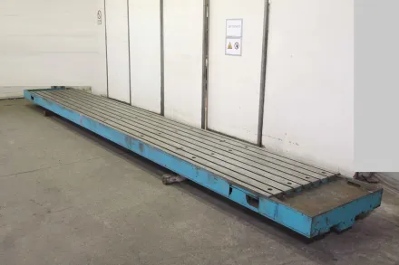 7060/1000/H235 mm Aufspannplatte mit T Nut – RESALE