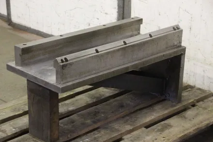 Meuselwitz 780/355/H390 mm Drehmaschinenbett-Verlängerung – RESALE
