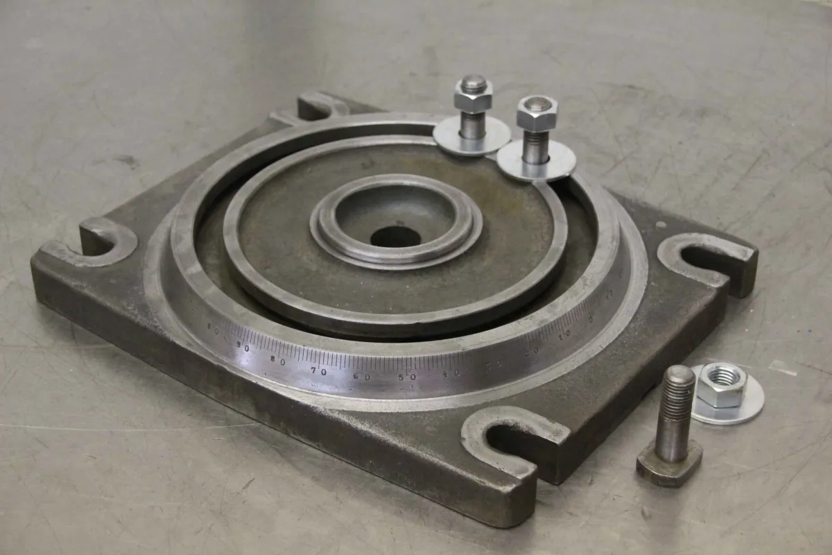 275/340/H90 mm Drehteller Maschinenschraubstock