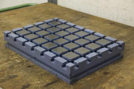 420/300/H70 mm Aufspannplatte mit T Nut – RESALE