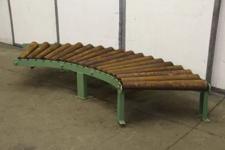 Axmann Förderbreite 805 mm Kurvenrollenbahn – RESALE