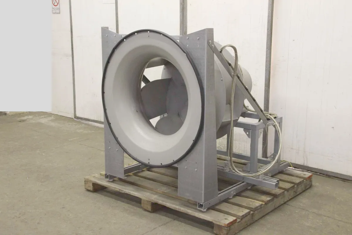 Babcock Durchmesser Lüfter 960 mm Staubabsauggebläse 18,5 kW