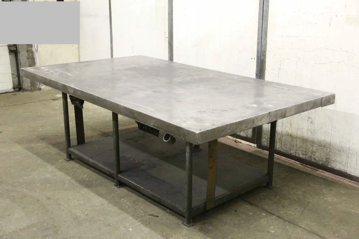 Stahl 2200/1255/705 mm Aufspannplatte