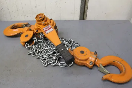 Hadef Ratschzug Fig 53/07 (1,5m) Hebel-Kettenzug 9 to – RESALE