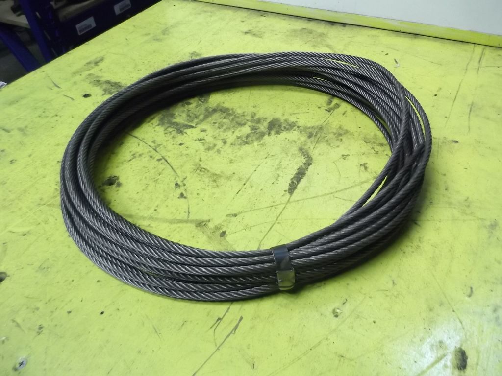 Stahl Drallarm Kranseil Ø 7 mm 18 m