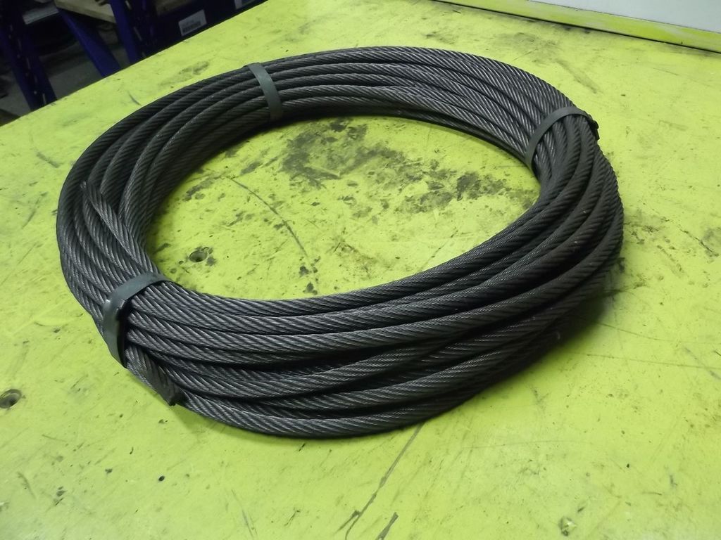 Stahl Drallarm Kranseil Ø 9 mm 36,6 m