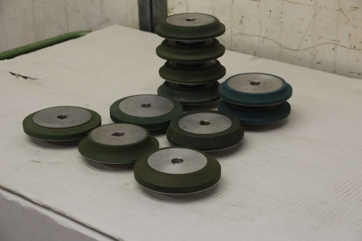 Ø145 / 20 mm Antriebsrollen gummiert 11 Stück
