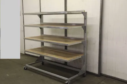Alu 1700/760/H1780 mm Etagenwagen – RESALE