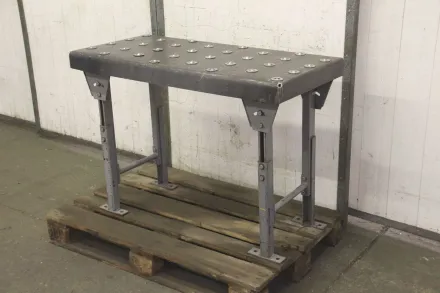 1100/510/H780 mm Ablagetisch mit Röllchenbahn – RESALE