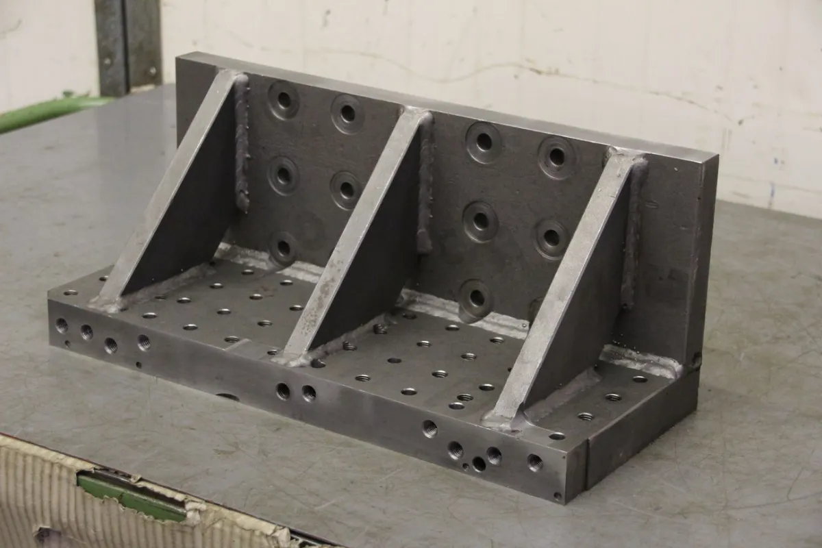 Stahl 475/195/H195 mm Aufspannwinkel