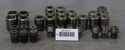 Stahl verschiedene Grössen Spannzangenhülsen 32 Stück – RESALE