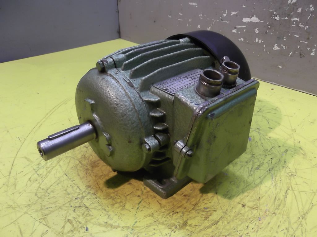 Heinr. Kuper R71L/4 Elektromotor 0,37 kW 1380 U/min