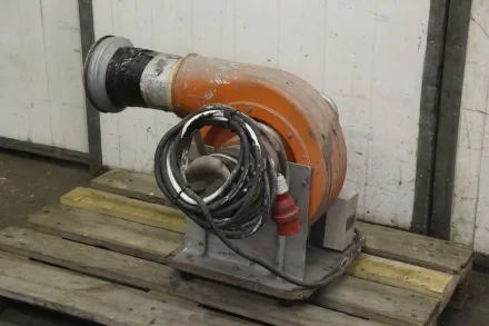 Anschluß 190 mm Staubabsauggebläse 0,37 kW – RESALE