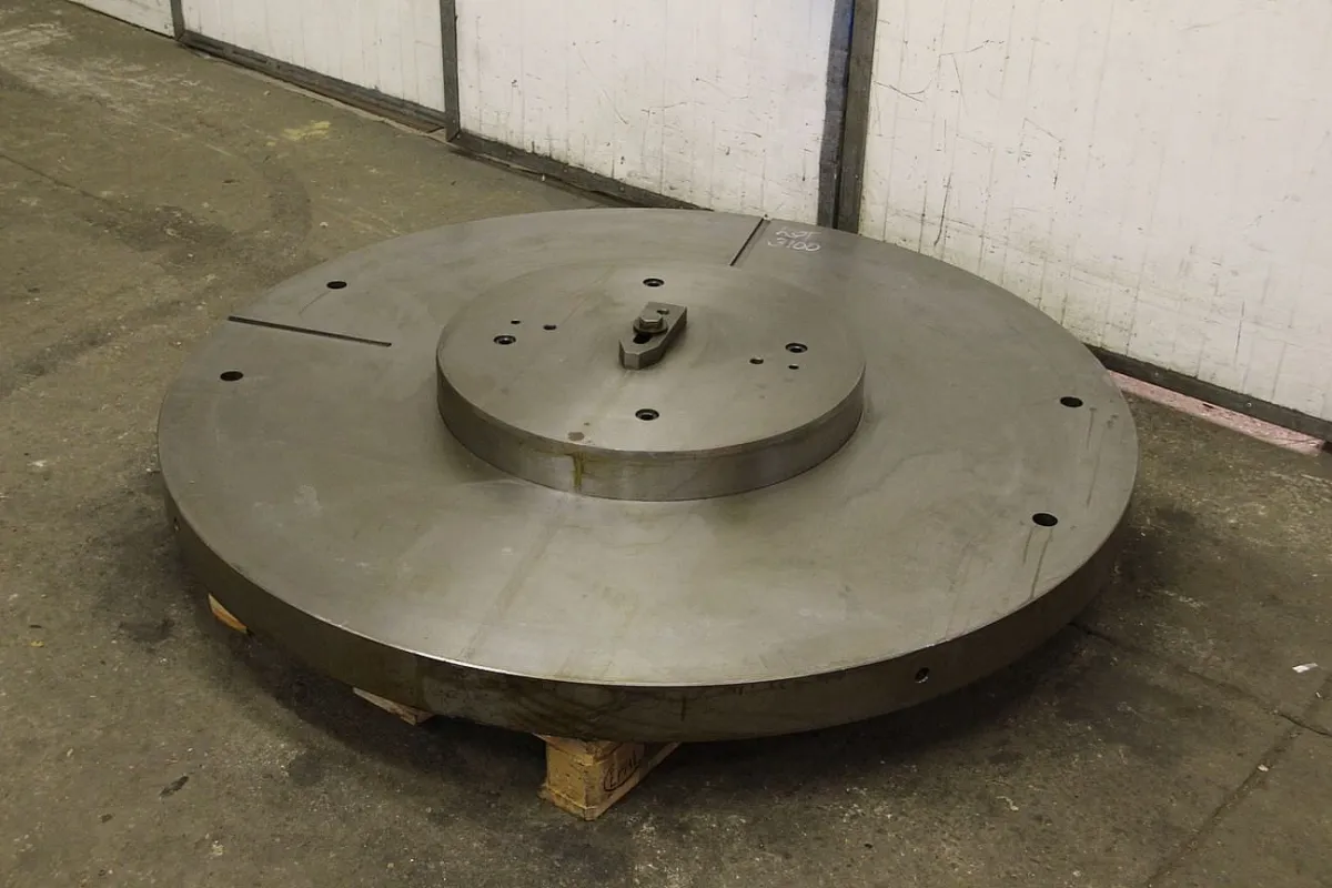 Stahl Durchmesser 1650 mm Aufspannplatte