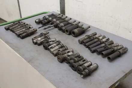 Kelch SK40/MK2 Fräsaufnahmen 8 Stück – RESALE