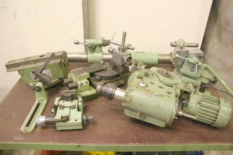 Stankoimport mit Zubehör Universal-Fräskopf und Stoßkopf