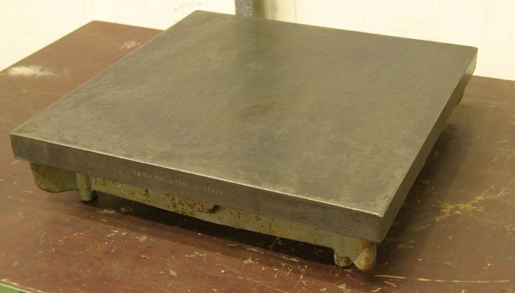 Guss 500/500/H125 mm Aufspannplatte