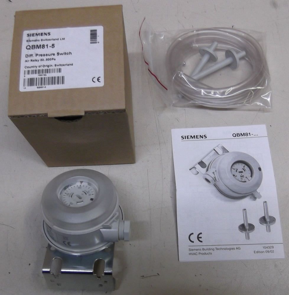 Siemens QBM81-5 Druckdifferenzdruckwächter