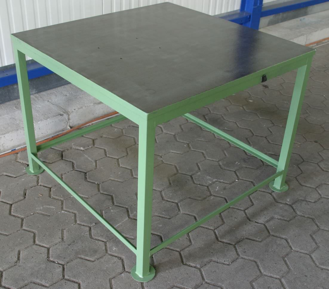 Stahl Abmessungen 1000/1000/H780 mm Aufspannplatte