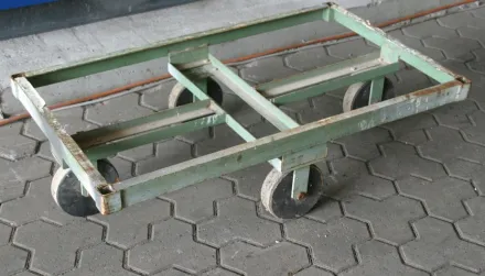 Stahl 715 x 1210 mm Transportwagen – RESALE