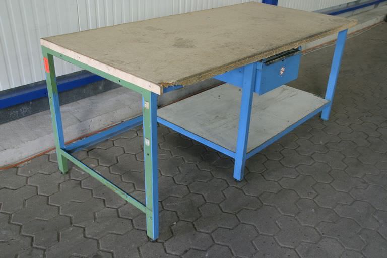 Stahl 950/2000/H875 mm Werkbank