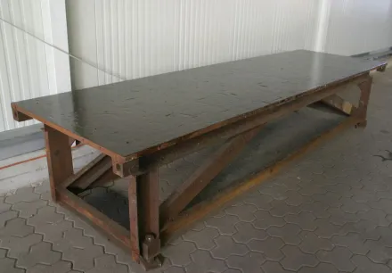 Stahl Abmessungen 4000/1210/H830 mm Aufspannplatte – RESALE