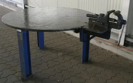 Stahl Abmessungen 1610 mm Aufspannplatte – RESALE
