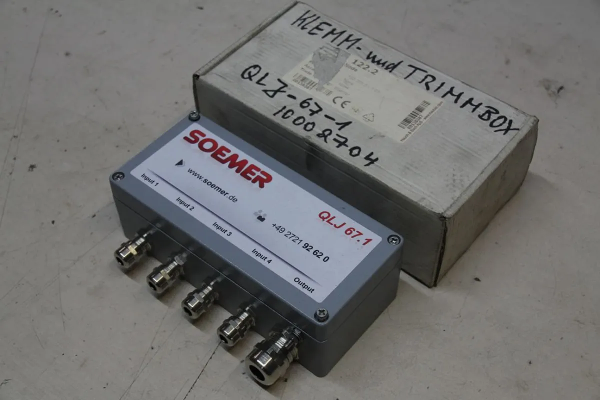 Soemer QLJ 67.1 Klemm- und Trimmbox