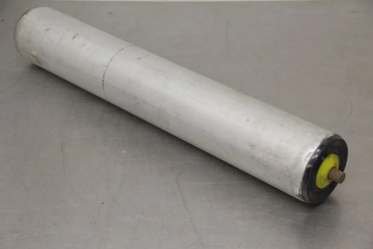 Stahl Ø 80 x 490 mm Förderbandrollen Transportrollen