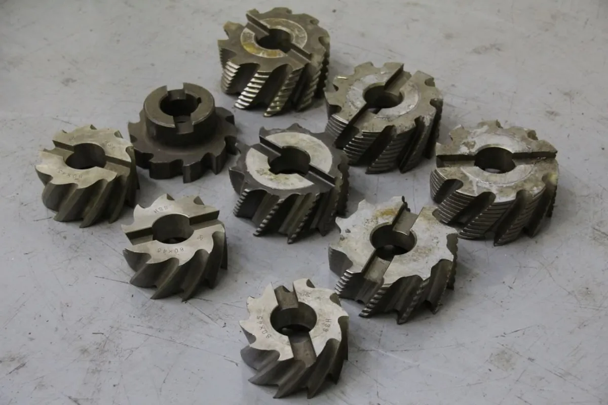 WMW Aufnahme 32 mm Walzenstirnfräser 9 Stück