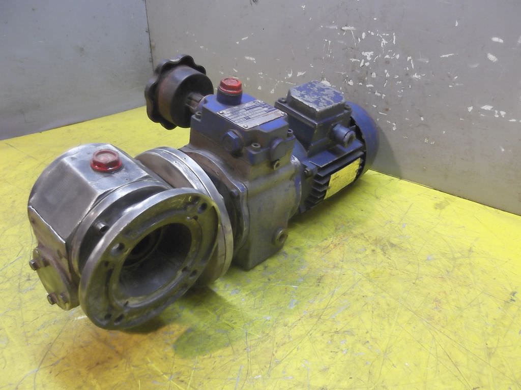 MOTOVARIO TKF/2 regelbarer Getriebemotor 0,25 kW 47-246 U/min