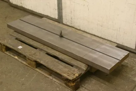 Stahl 1520/380/H55 mm Aufspannplatte mit Nut – RESALE