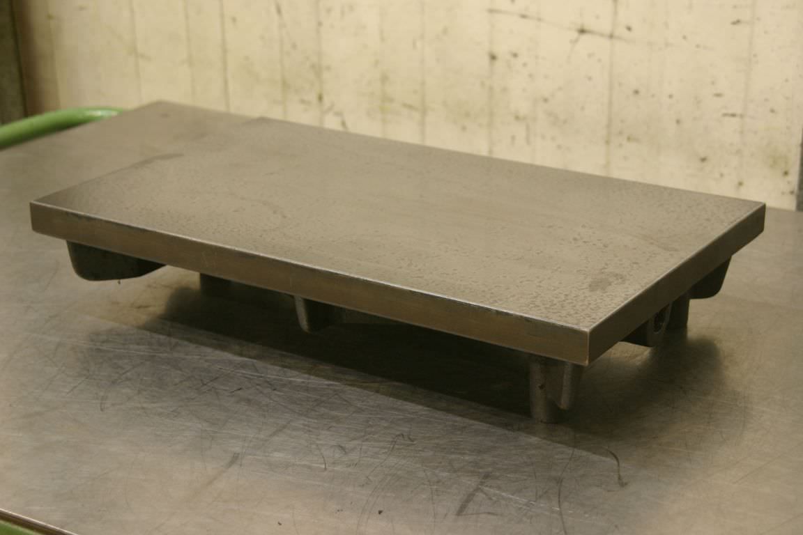 Welk Abmessungen 496/295/H95 mm Aufspannplatte