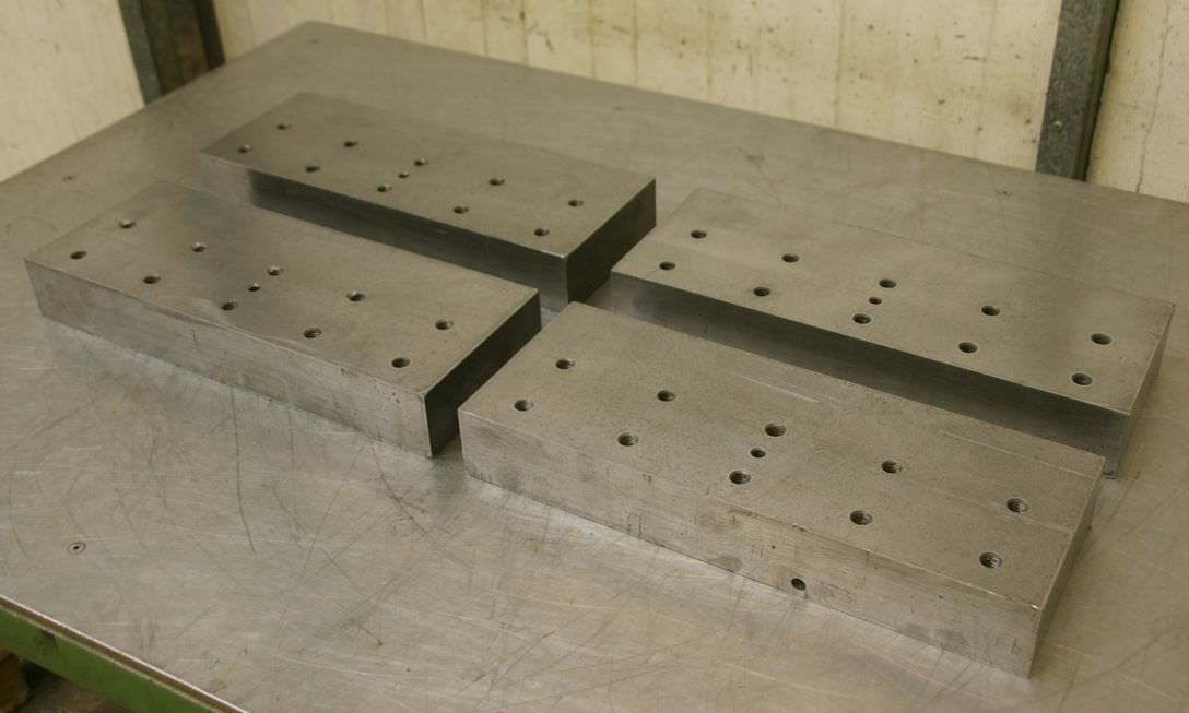 370/140/H53 mm Aufspannplatte Fräsauflage