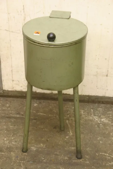 Stahl Durchmesser 300 x 240 mm Reinigungsbehälter – RESALE