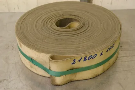 Gummi 100 x 21.800 mm Förderbandgurt Breite 100 mm – RESALE