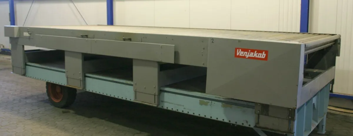 Venjakob Typ 2000 x 5000 mm Rollenförderband angetrieben