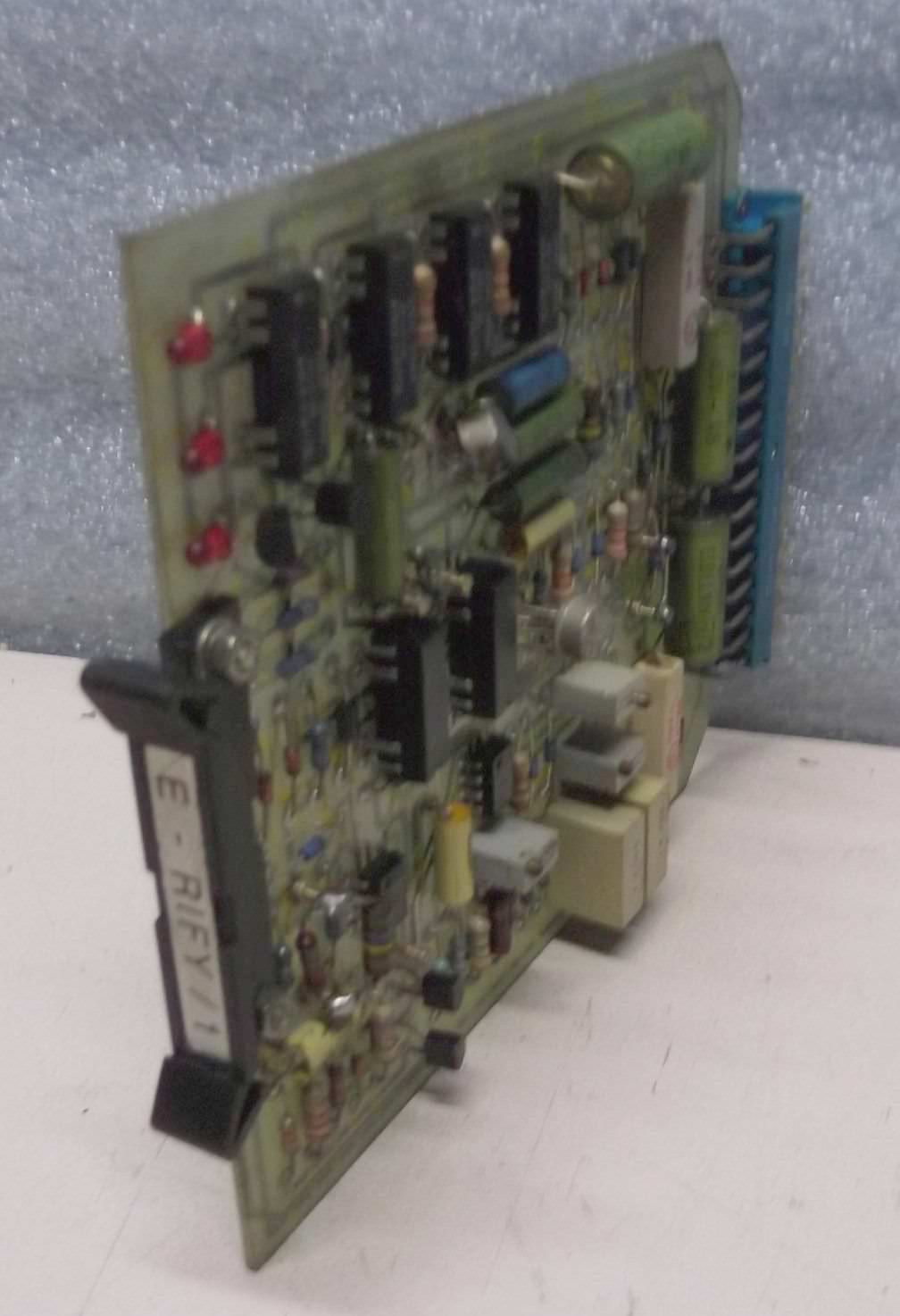 Servomac CT 166 Control card