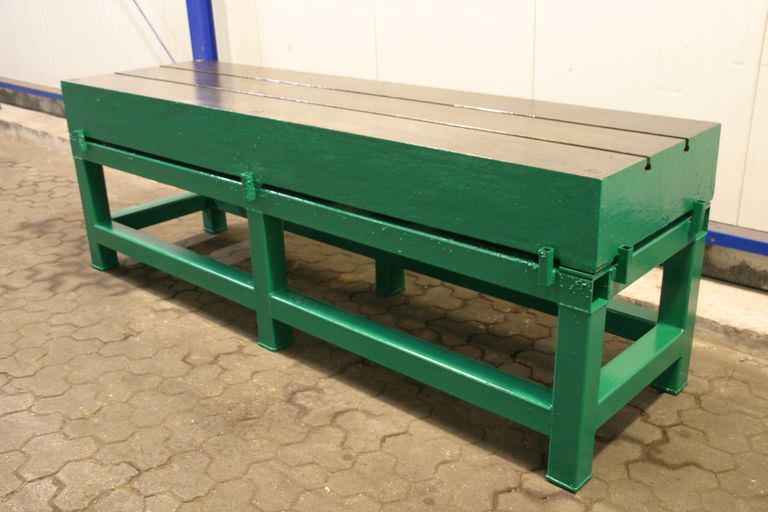 Größe 2800/795/960 mm Aufspannplatte mit T Nut