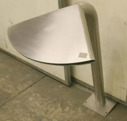 Edelstahl Typ  680 mm breit Schwalldusche – RESALE