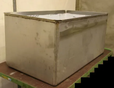 Edelstahl Typ 1000/600/H500 mm Handwaschbecken – RESALE