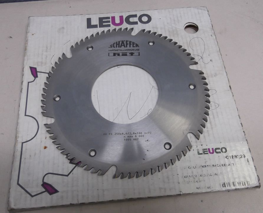 Leuco Ø 250x4,0/2,8x100 Sägeblatt