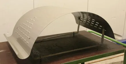 Edelstahl 755/1065/H400 mm Edelstahl VA Schornsteinabdeckung – RESALE