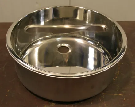 Edelstahl Typ Ø 420/180 mm Handwaschbecken – RESALE