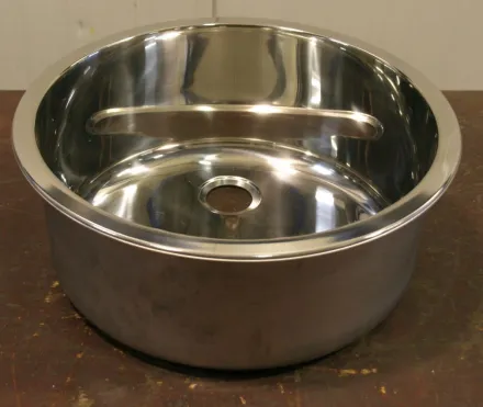 Edelstahl Typ Ø 380/180 mm Handwaschbecken – RESALE