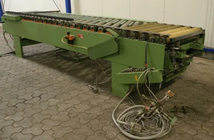 Wemhöner Typ 1000 x 4800 mm Rollenbahn angetrieben – RESALE
