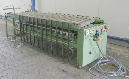 Wemhöner Typ 920 x 3500 mm Rollenbahn angetrieben – RESALE