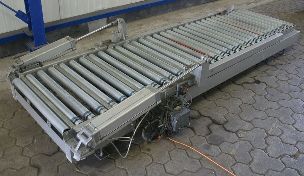 mit Wendeeinheit Rollenbahn angetrieben 800 x 3150 mm