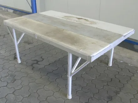 Aluminium Typ 1210/2010/H800 mm Aluminiumtisch – RESALE