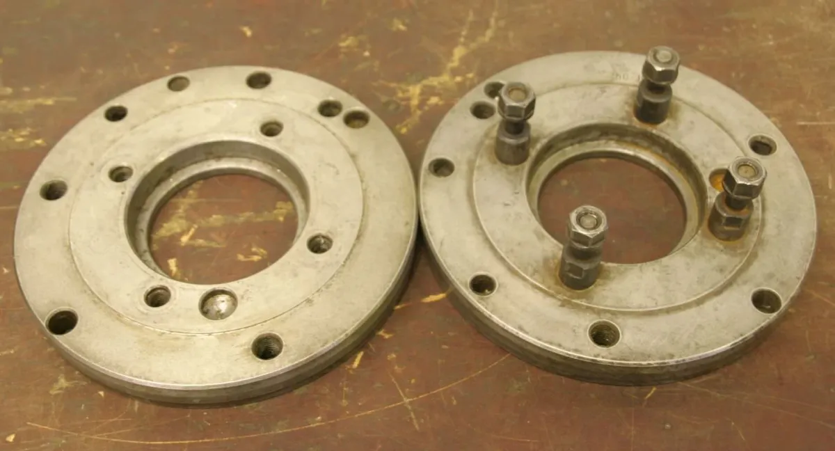 Stahl Ø 235 mm Futterflansch 2 Stück